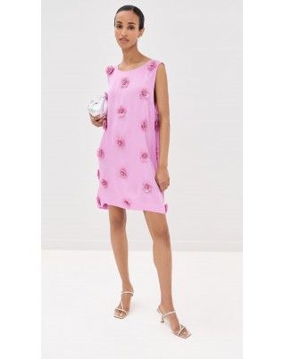 Women's 3D Embellished Mini A-Line Dress Women's 3D Embellished Mini A-Line Dress