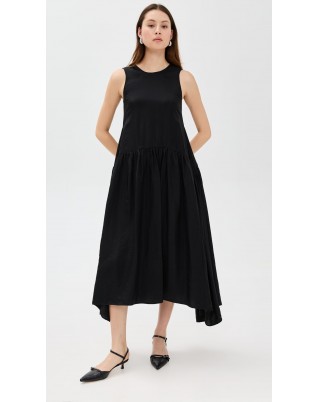 Women's sleeveless viscose dress