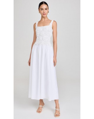 Women's white long skirt